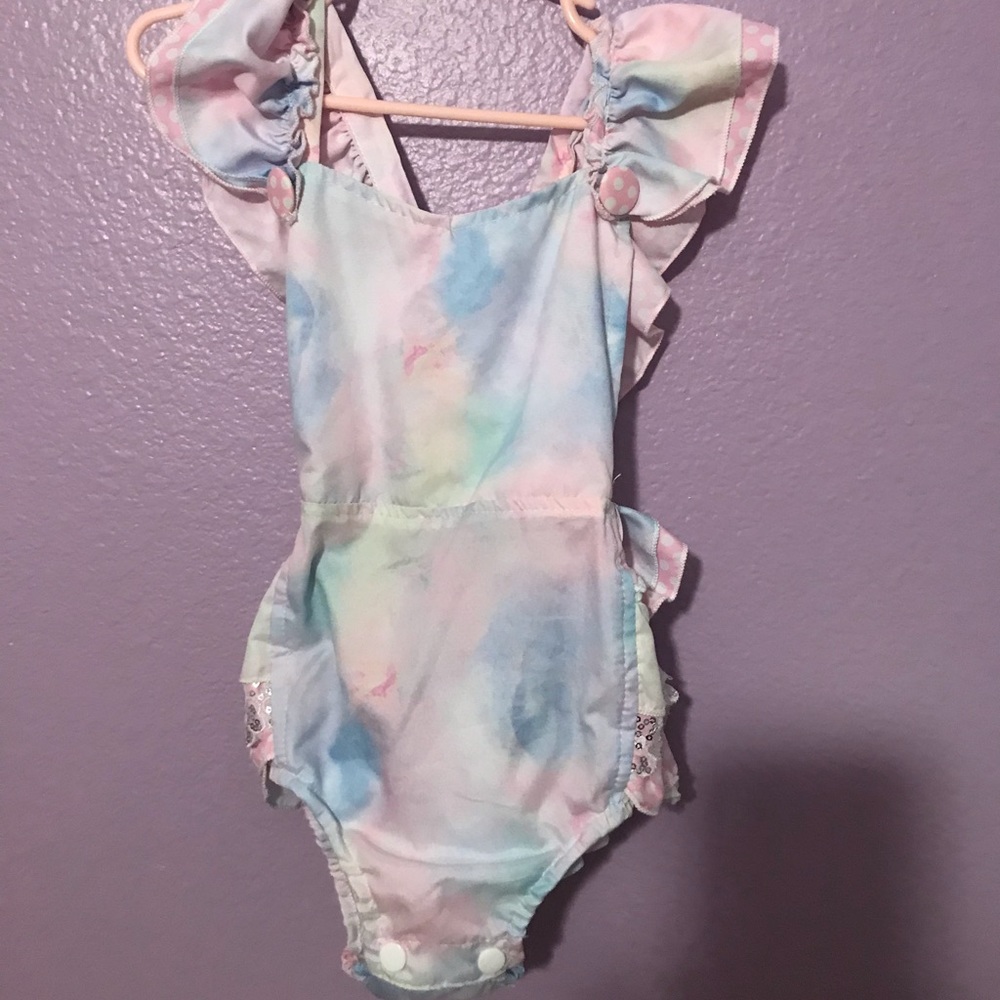 Tye dye romper